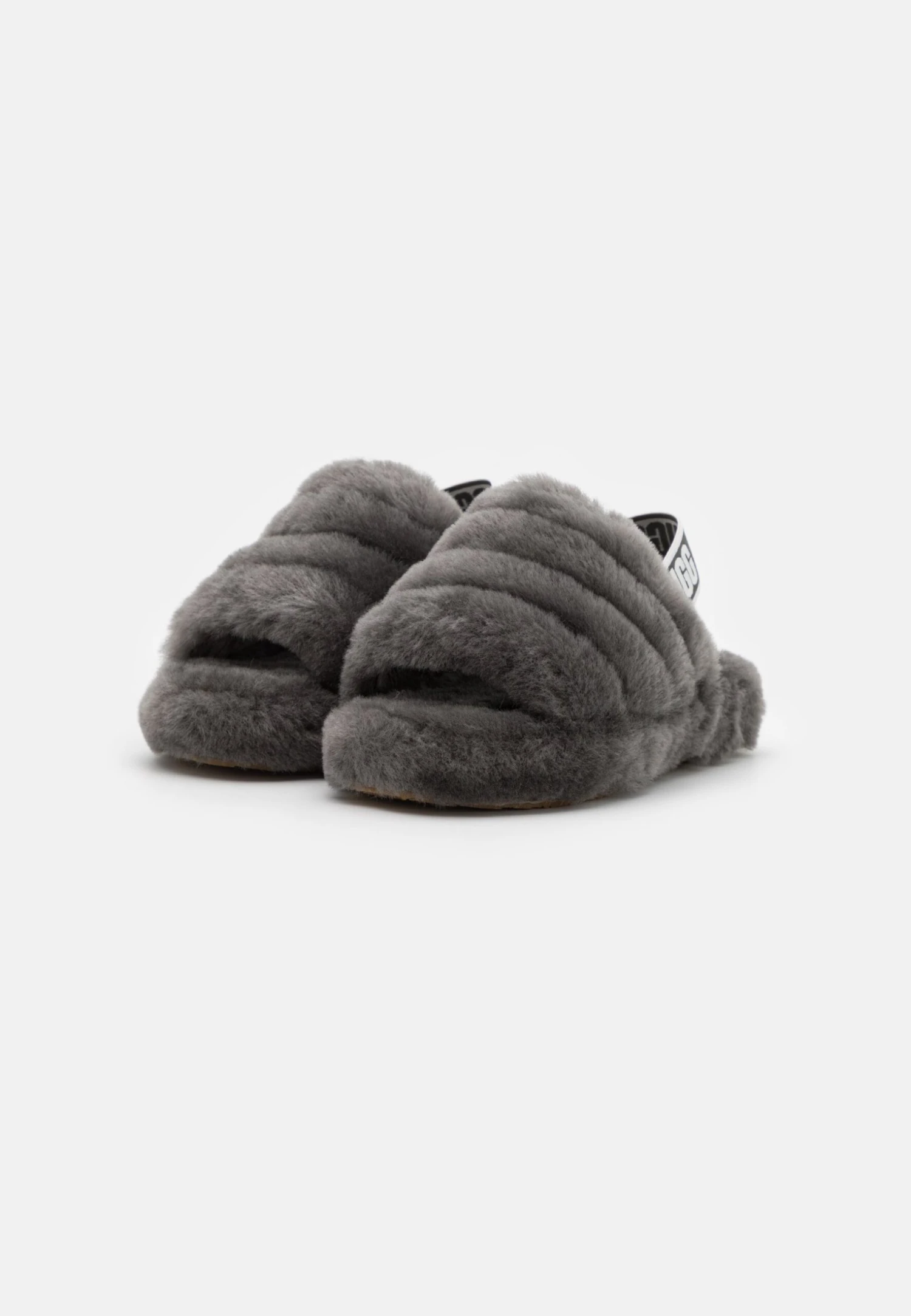 Ugg Fluff Yeah Slide - Sandalen - Charcoal 4 Ugg Fluff Yeah Slide - Sandalen - Charcoal - Afbeelding 2