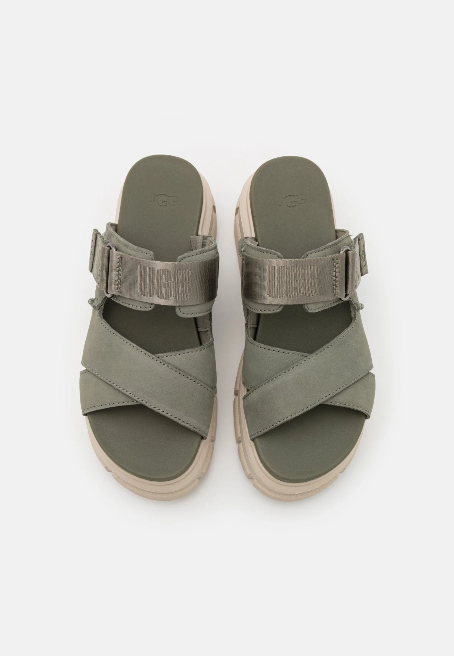 Ugg Ashton Slide - Muiltjes Met Hak - Moss Green 8 Ugg Ashton Slide - Muiltjes Met Hak - Moss Green - Afbeelding 6