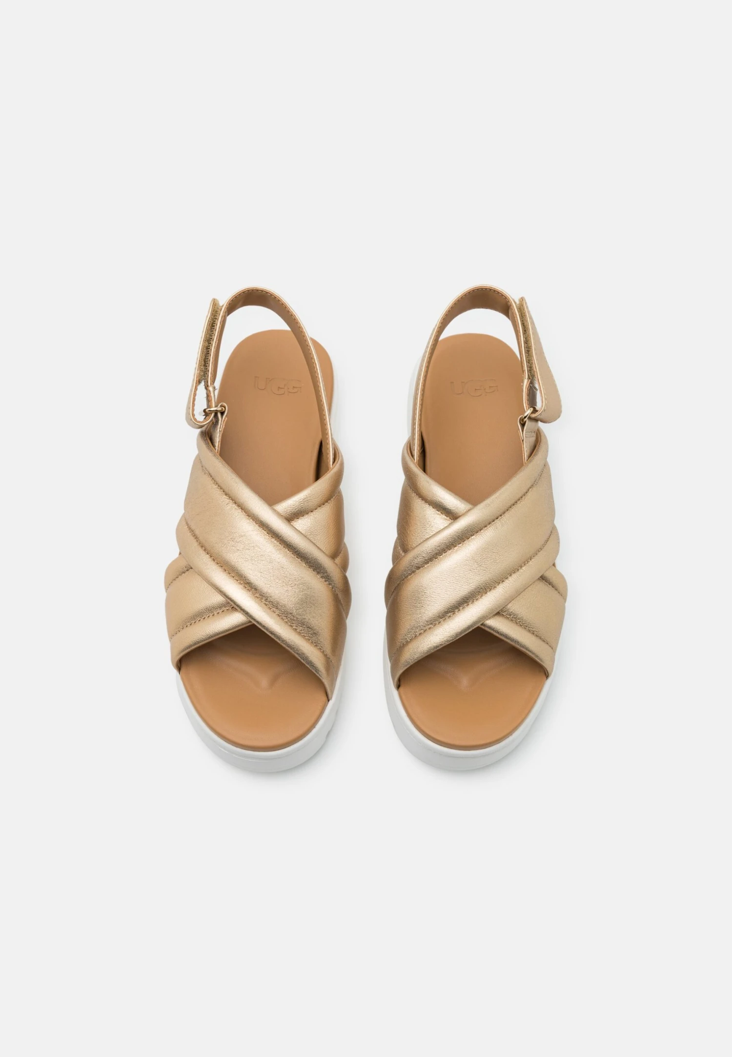 Ugg Zayne Slingback - Sandalen Met Plateauzool - Gold Metallic 8 Ugg Zayne Slingback - Sandalen Met Plateauzool - Gold Metallic - Afbeelding 6