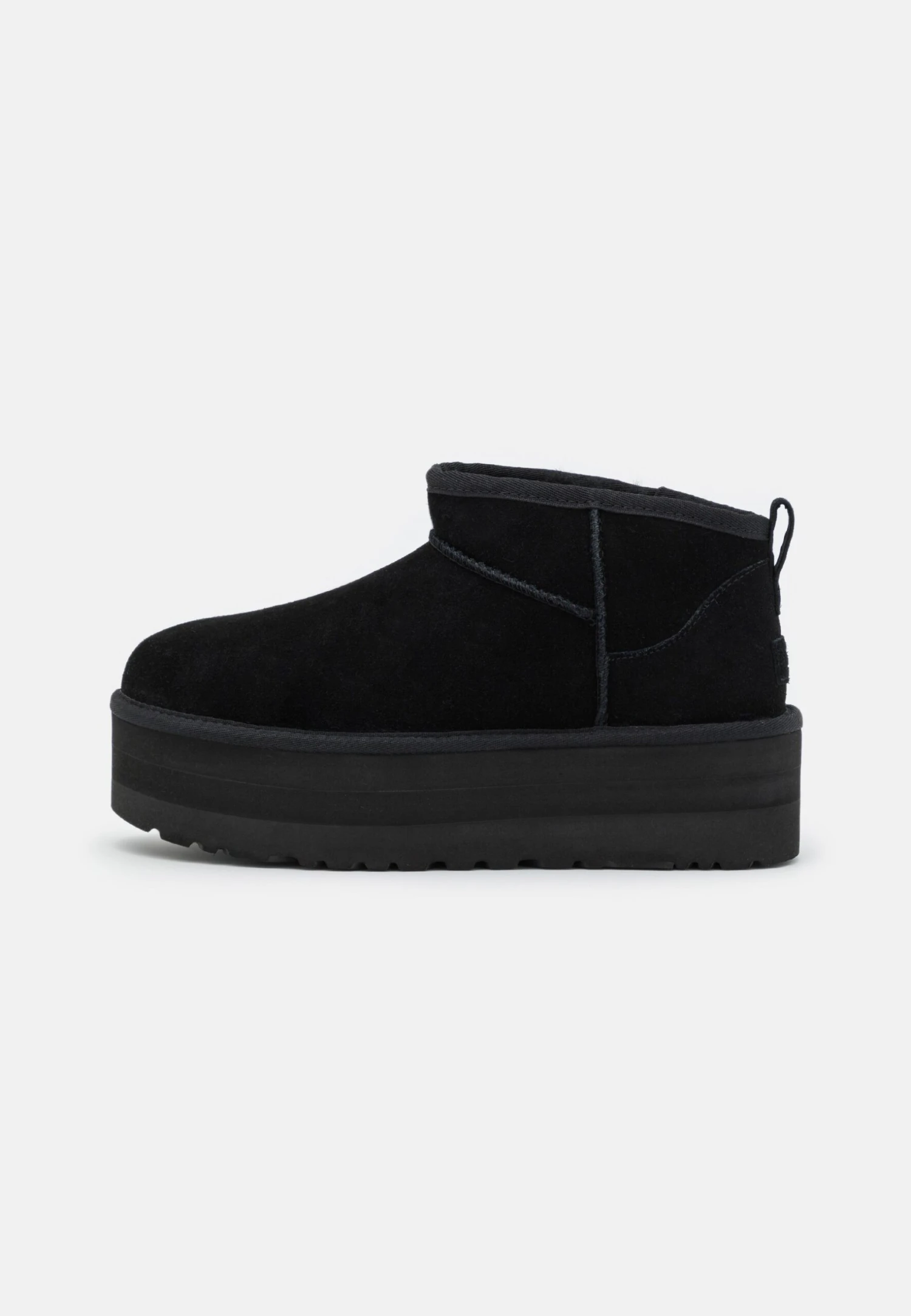 Ugg Classic Ultra Mini Platform - Enkellaarsjes Met Plateauzool - Black 5 Ugg Classic Ultra Mini Platform - Enkellaarsjes Met Plateauzool - Black - Afbeelding 3