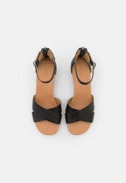 Ugg Eugenia - Sandalen Met Sleehak - Black -Ugg 8f4e30877eb74db082f637eec0c2ed92