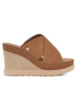 Ugg W Abbot Slide - Pantoffels - Chestnut