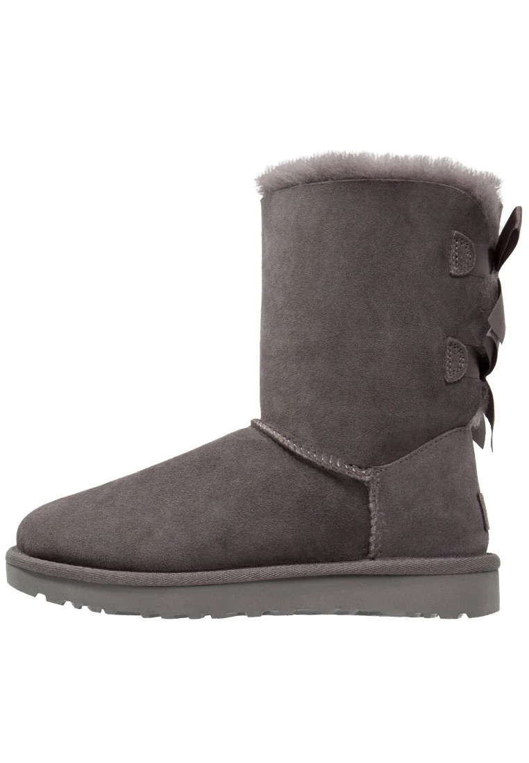 Ugg Bailey Bow - Korte Laarzen - Grey 4 Ugg Bailey Bow - Korte Laarzen - Grey - Afbeelding 2