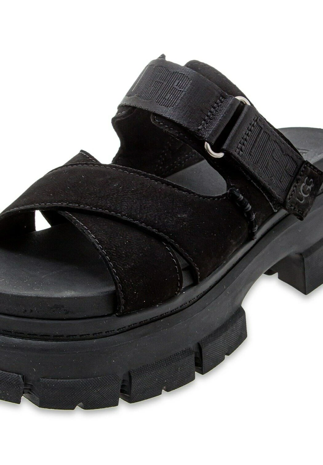 Ugg W Ashton Slide - Sandalen Met Plateauzool - Black 8 Ugg W Ashton Slide - Sandalen Met Plateauzool - Black - Afbeelding 6