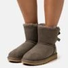 Ugg Mini Bailey Bow - Korte Laarzen - Slate -Ugg dea84f82b5f04ee586cd264be50a9ad5