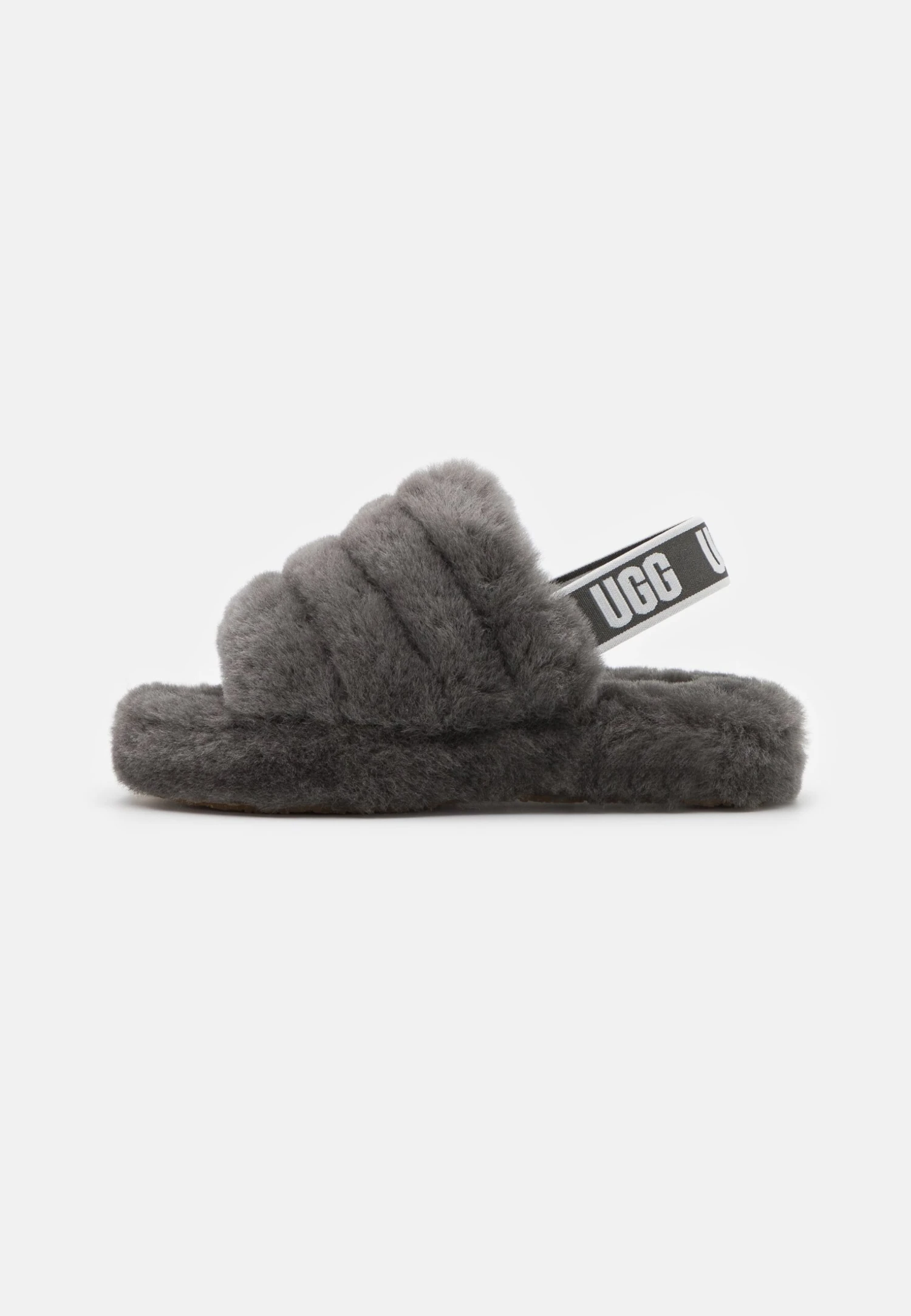 Ugg Fluff Yeah Slide - Sandalen - Charcoal 3 Ugg Fluff Yeah Slide - Sandalen - Charcoal
